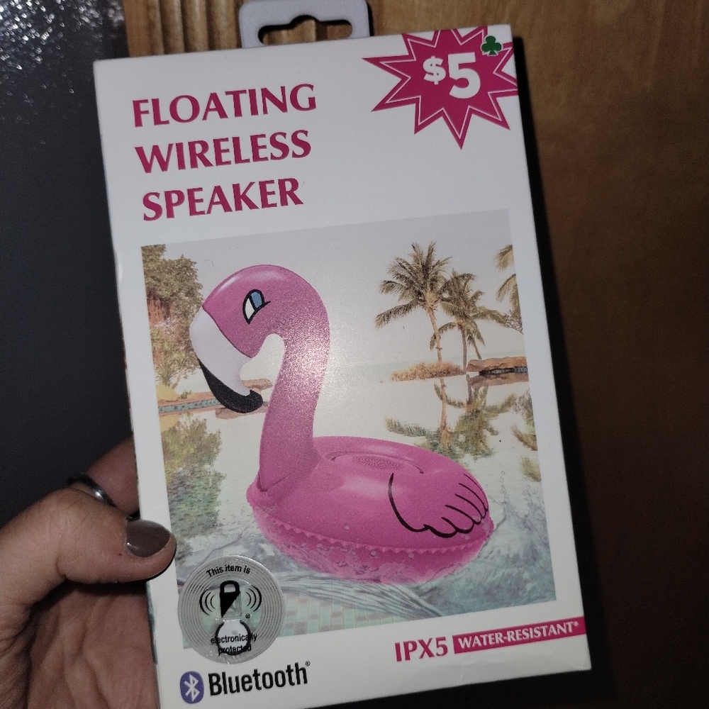 Pink Flamingo 🦩 🩷 Floating Wireless Speaker
